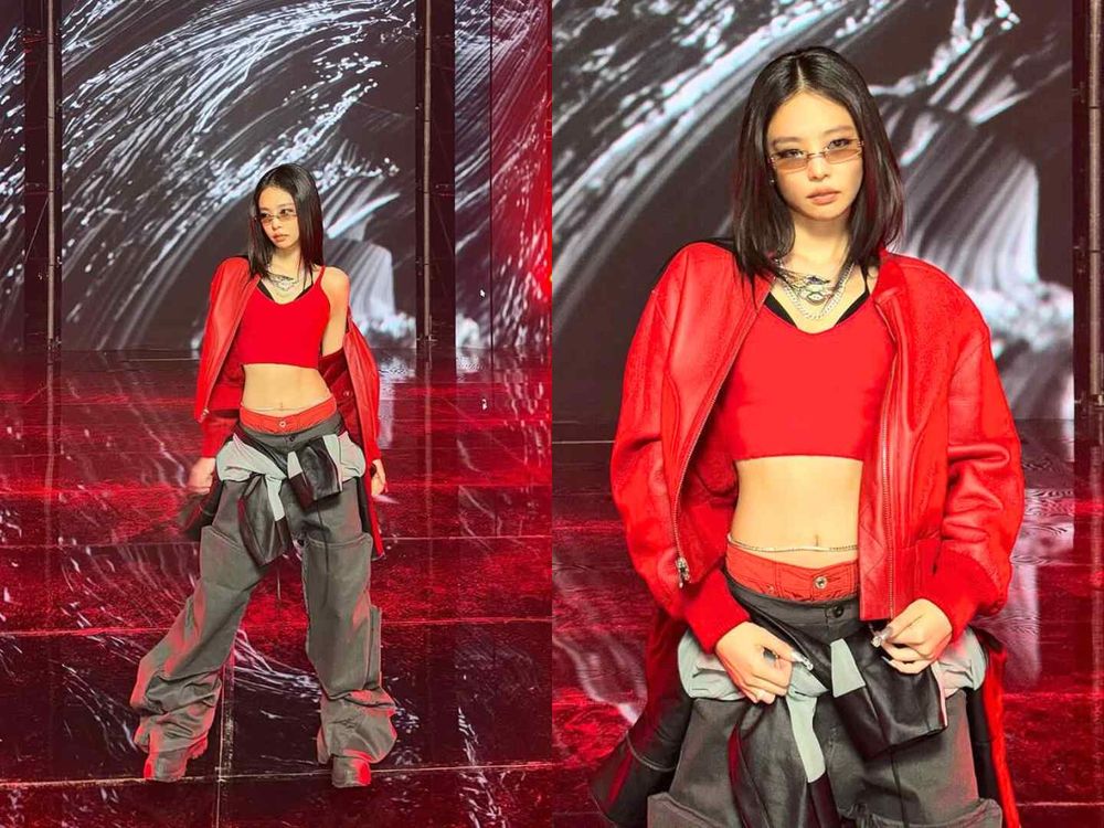 Jennie新歌MV「凱蒂貓內衣」找到了！6套打歌造型一次看、內褲邊外露辣翻天！-6