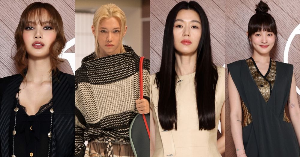 LV巴黎大秀亮點多到看不完！Felix再登台走秀，Lisa、全智賢、王淨各國女神全來了！-1