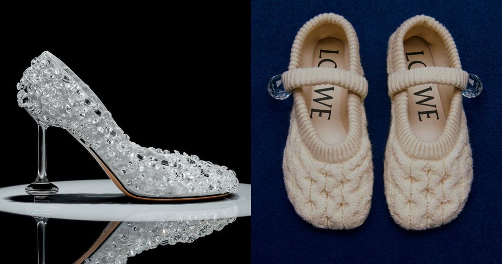 LOEWE沒辦秀依舊精彩！楊冪鉛筆美腿太驚人、爆款「芭蕾球鞋」換上羊毛新衣？-9