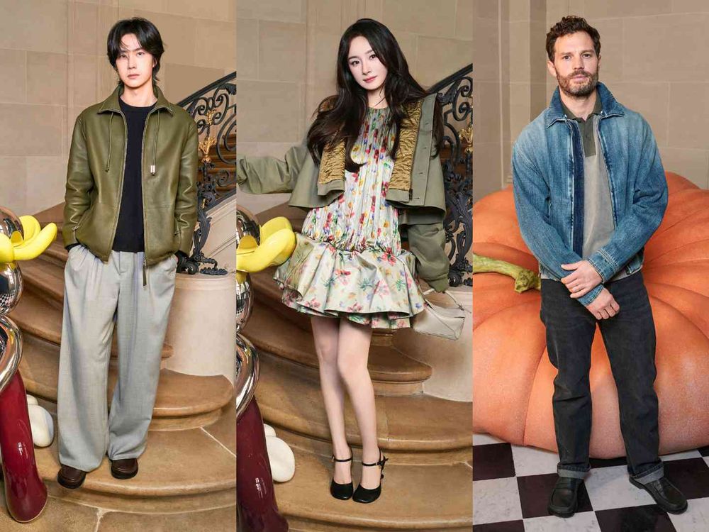 LOEWE沒辦秀依舊精彩！楊冪鉛筆美腿太驚人、爆款「芭蕾球鞋」換上羊毛新衣？-14