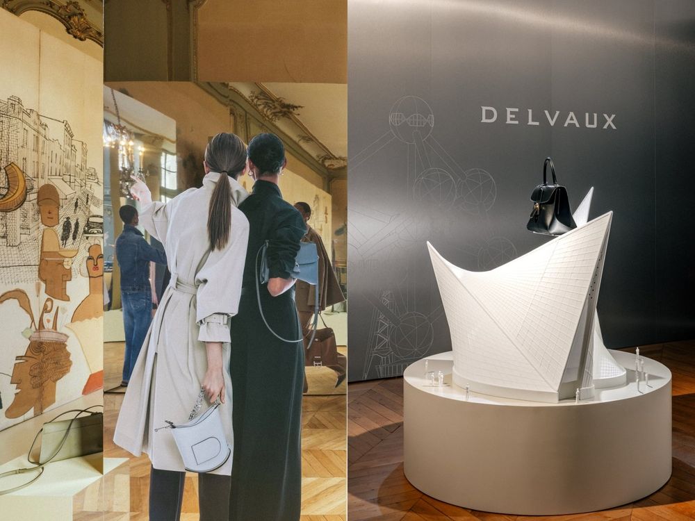 2025巴黎時裝週爆紅！Delvaux鬆弛版包王Brillant來了、名媛千金搶著要買！-1