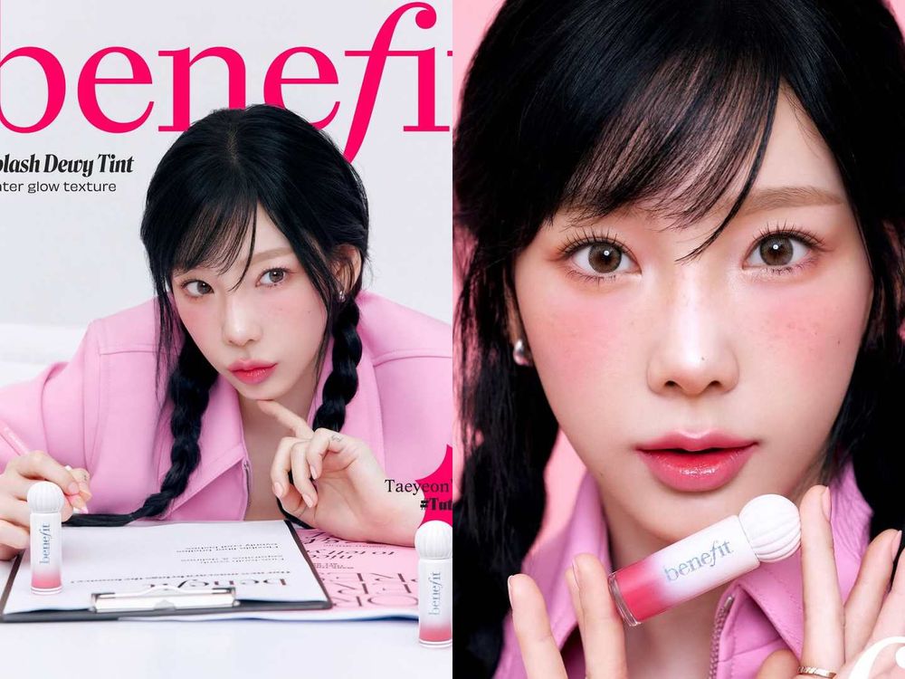 2025泰妍台灣演唱會妝容解析！全臉只用「benefit」同款唇釉色號公開、腮紅疊擦「這個」是重點！-8