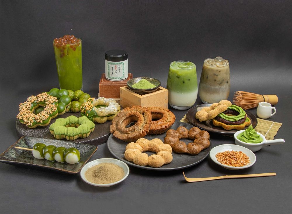 2025抹茶季必吃甜點！Mister Donut「紅豆抹茶、玄米抹茶波堤」療癒炸、這6天還有買五送二！-1