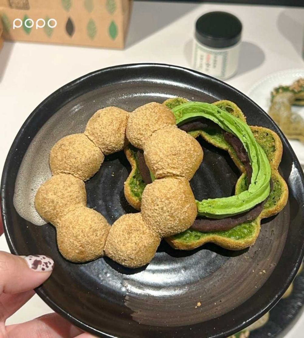 2025抹茶季必吃甜點！Mister Donut「紅豆抹茶、玄米抹茶波堤」療癒炸、這6天還有買五送二！-3