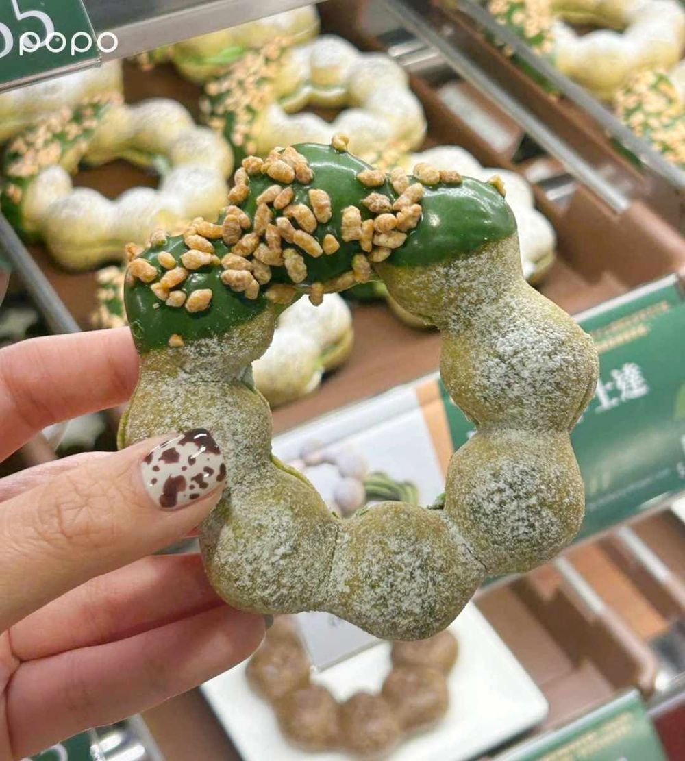 2025抹茶季必吃甜點！Mister Donut「紅豆抹茶、玄米抹茶波堤」療癒炸、這6天還有買五送二！-6
