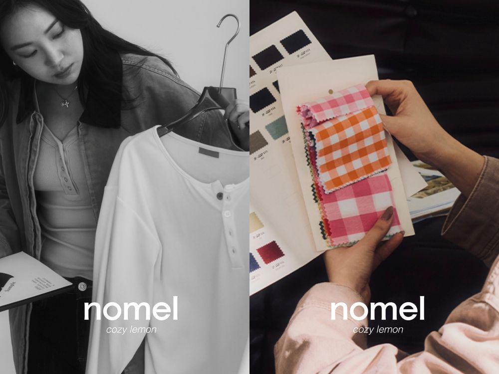 SEPHORA首家台灣美妝品牌！nomel全新生活支線「cozy lemon」大安門市慵懶上市，胖胖格紋化妝包必收！-6