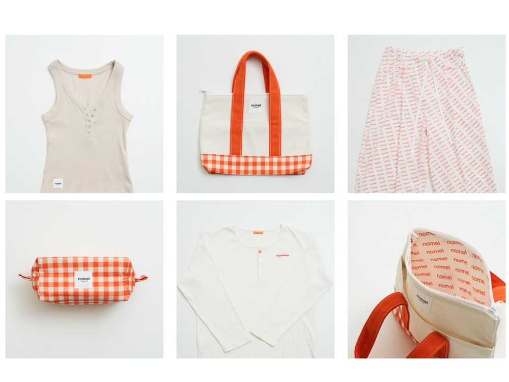 SEPHORA首家台灣美妝品牌！nomel全新生活支線「cozy lemon」大安門市慵懶上市，胖胖格紋化妝包必收！-9