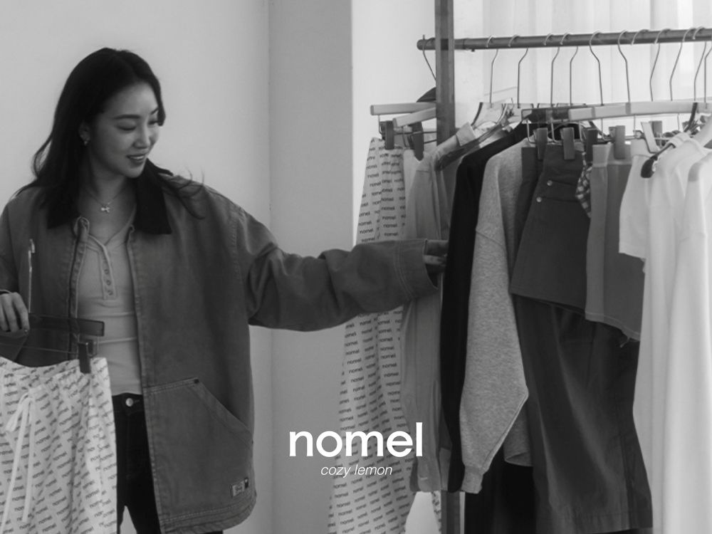 SEPHORA首家台灣美妝品牌！nomel全新生活支線「cozy lemon」大安門市慵懶上市，胖胖格紋化妝包必收！-11