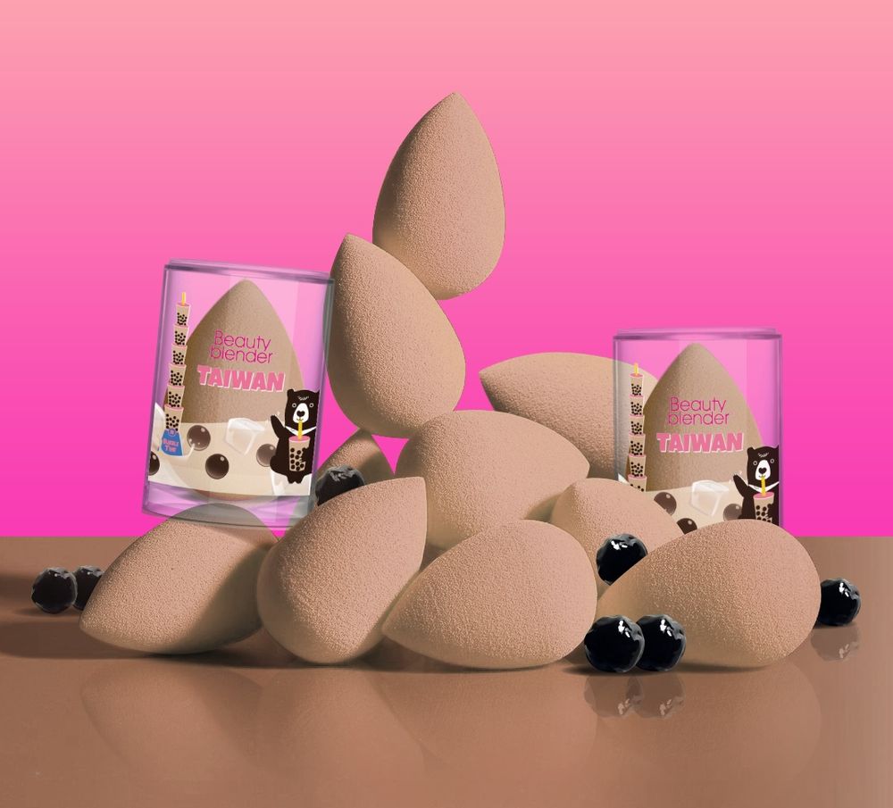 莫莉監製！Beautyblender全球獨家原創美妝蛋「珍珠奶茶」限定款，台式手搖飲融入上妝日常、萌心大噴發！-8
