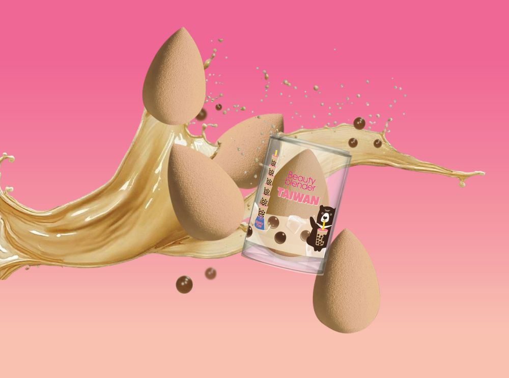 莫莉監製！Beautyblender全球獨家原創美妝蛋「珍珠奶茶」限定款，台式手搖飲融入上妝日常、萌心大噴發！-10
