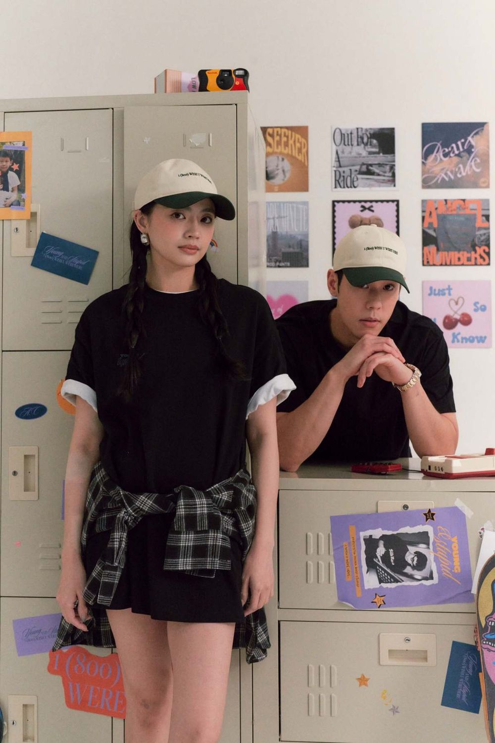 SQUAREBEAR和AC周予天聯名！復古T恤打造「高級版情侶穿搭」好看到想包色！-5