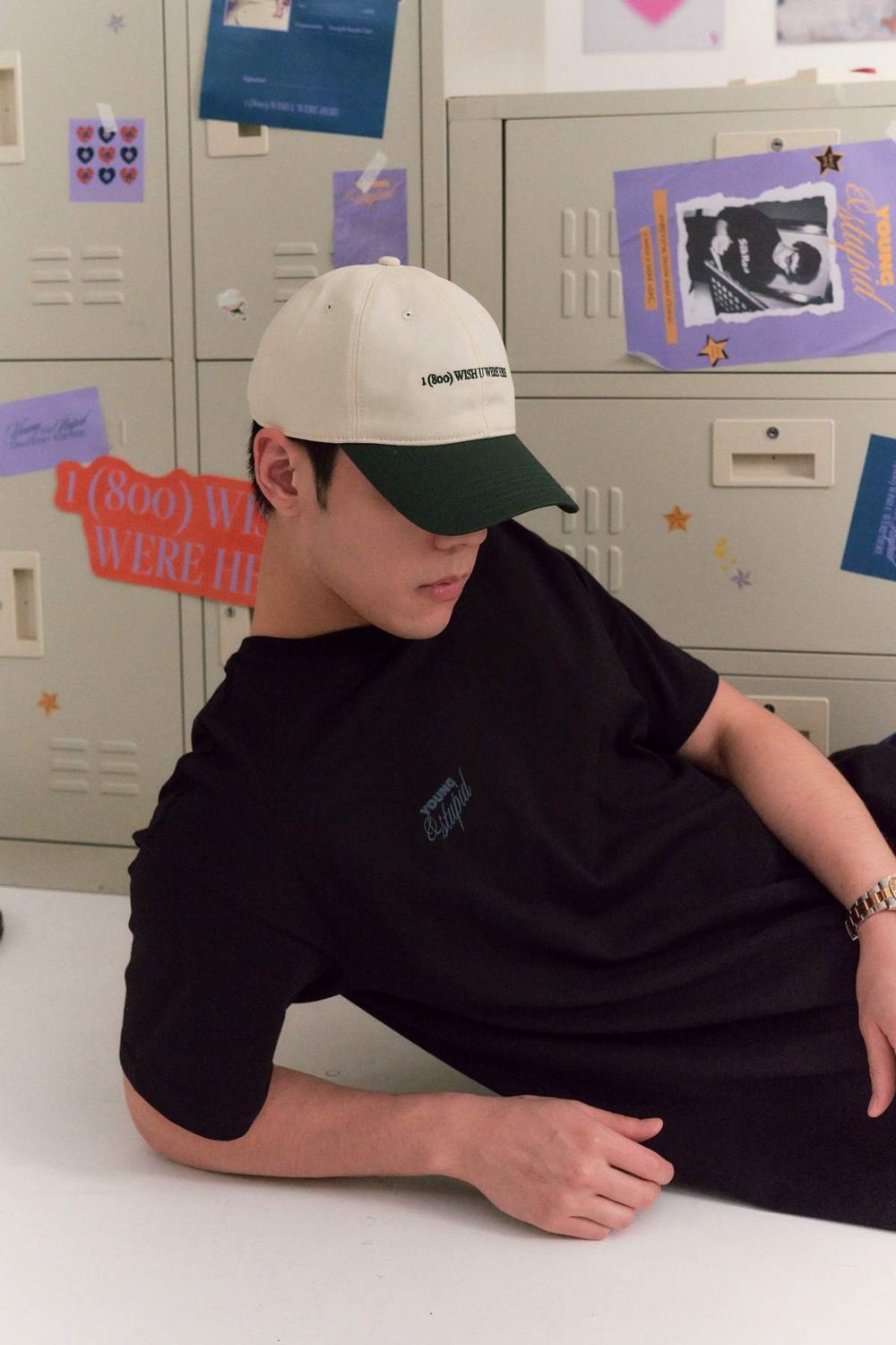 SQUAREBEAR和AC周予天聯名！復古T恤打造「高級版情侶穿搭」好看到想包色！-2