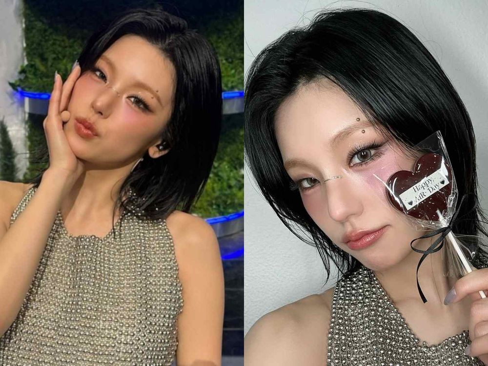 2025上半年韓星髮型趨勢！張員瑛漫畫瀏海、JISOO復古大波浪、采源Bebe Cut短髮，全都是層次剪髮！-5