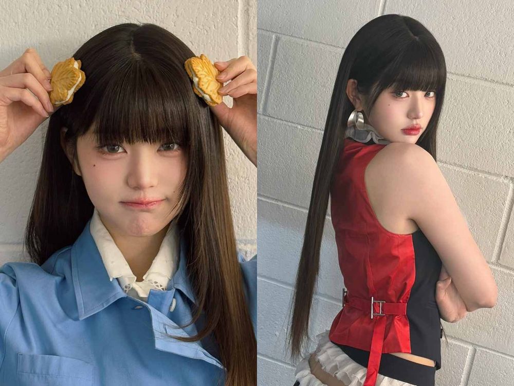 2025上半年韓星髮型趨勢！張員瑛漫畫瀏海、JISOO復古大波浪、采源Bebe Cut短髮，全都是層次剪髮！-3