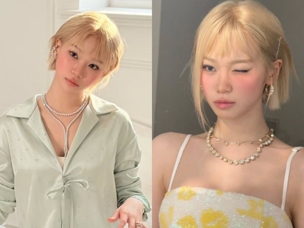 2025上半年韓星髮型趨勢！張員瑛漫畫瀏海、JISOO復古大波浪、采源Bebe Cut短髮，全都是層次剪髮！-10