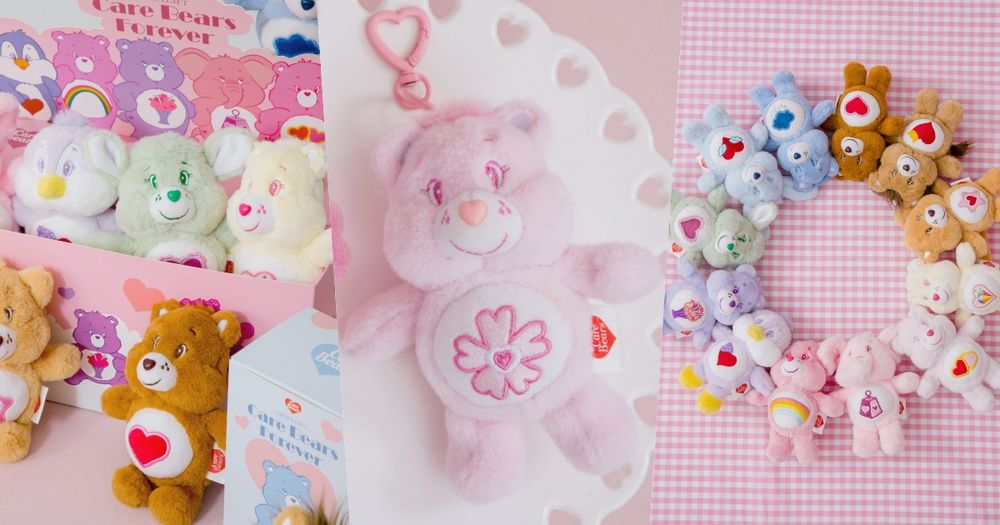 Grace Gift愛心小熊Care Bears盲盒最新「表親系列」來了！竟還有日本限定櫻花小熊！-1
