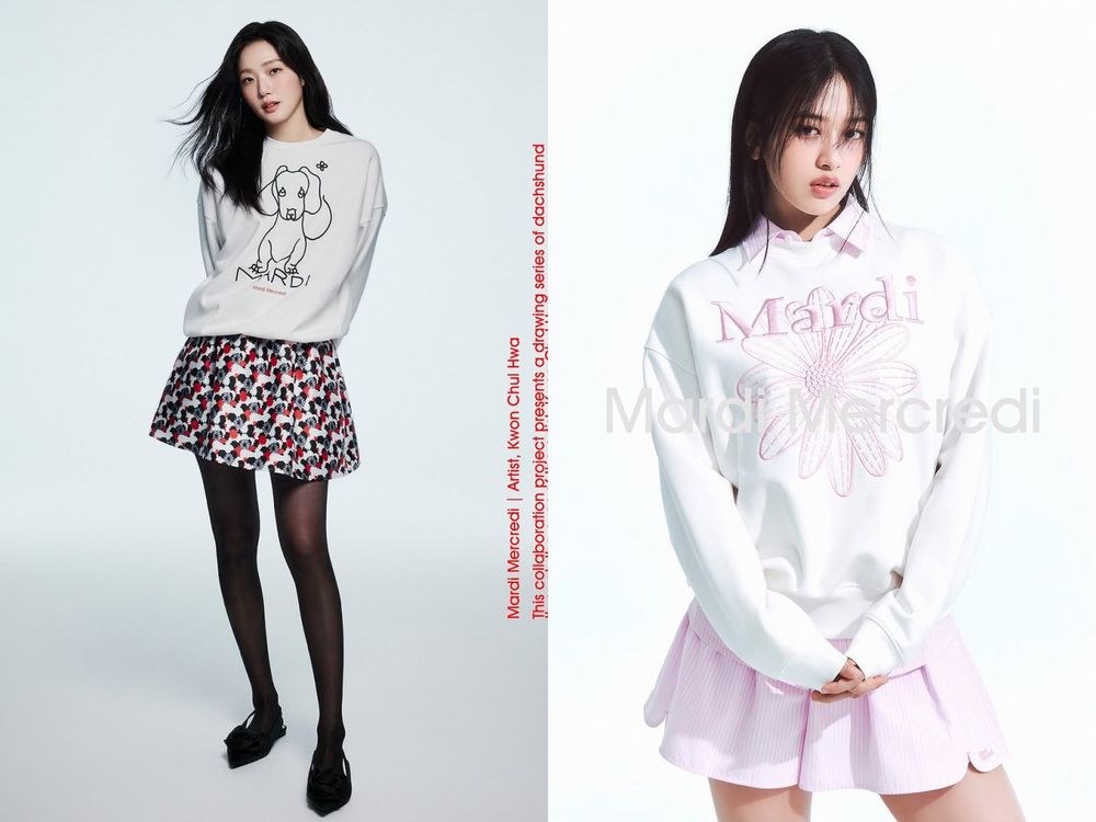 韓星愛牌Mardi Mercredi台中最新快閃店！春夏新品「小雛菊T、刺繡棒球帽」必買！-6