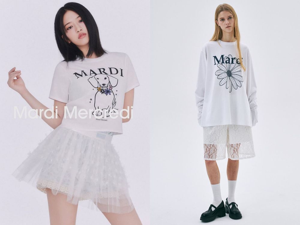 韓星愛牌Mardi Mercredi台中最新快閃店！春夏新品「小雛菊T、刺繡棒球帽」必買！-8