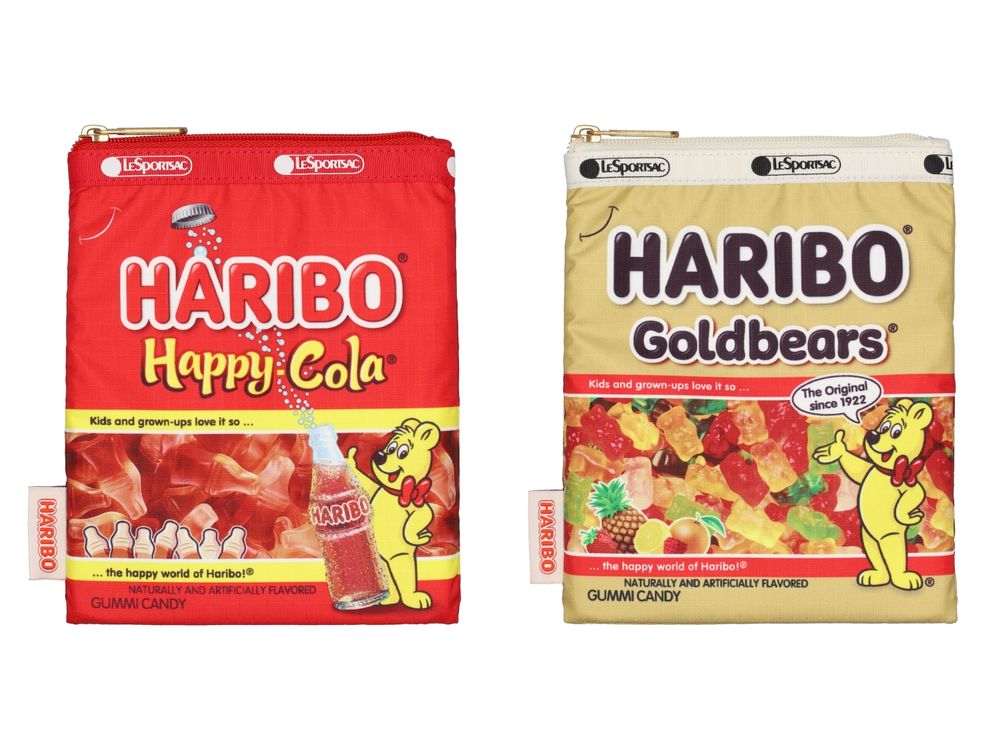 LeSportsac和HARIBO小熊軟糖聯名了！軟糖收納包神還原、看了好想打開來吃！-4
