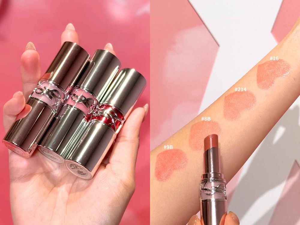 Rosé無法抵抗的心動嫩唇！YSL「情挑誘光唇膏」春季新九色，以裸粉色系詮釋戀愛氛圍，一抹豐潤誘人、勾住他的心！-2