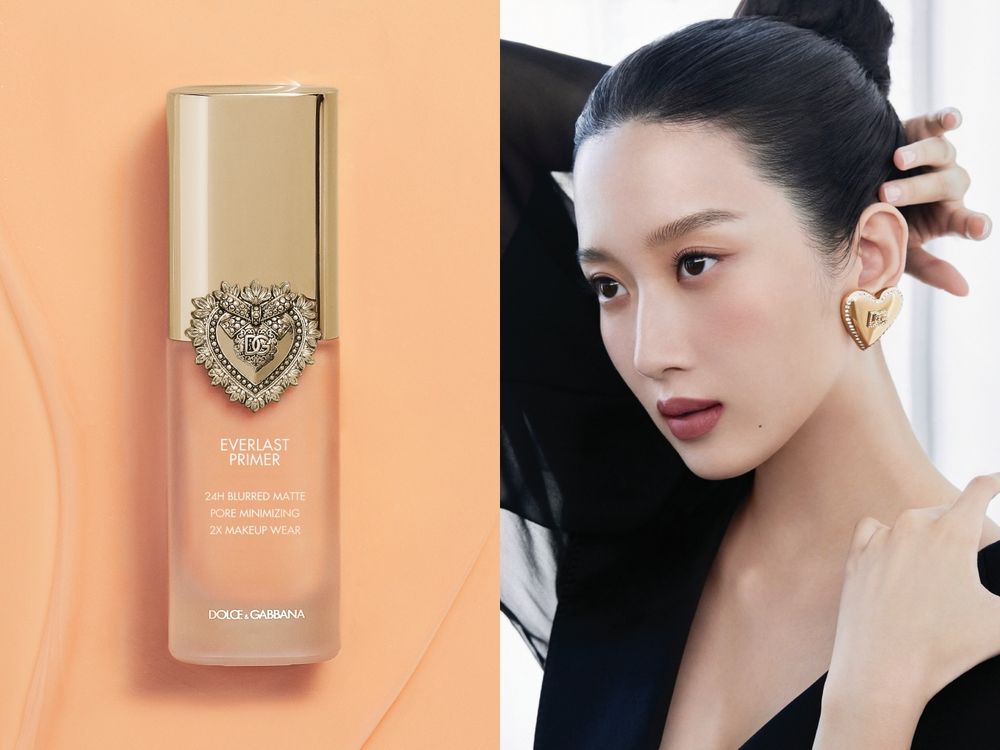 文佳瑛續任D&G Beauty全球品牌大使！公開春夏必用養膚系控油粉底、瓶身「摯愛聖心」徽章奢華又浪漫！-4