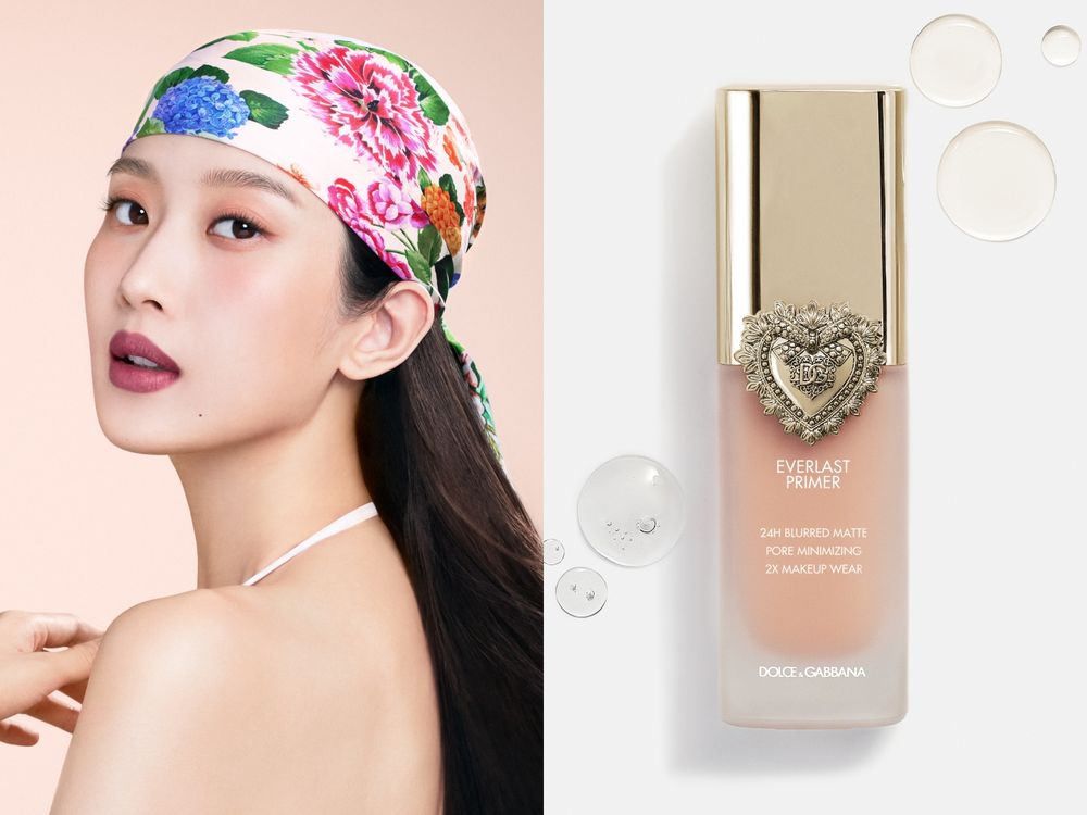 文佳瑛續任D&G Beauty全球品牌大使！公開春夏必用養膚系控油粉底、瓶身「摯愛聖心」徽章奢華又浪漫！-5