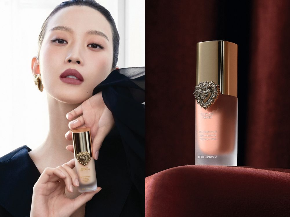文佳瑛續任D&G Beauty全球品牌大使！公開春夏必用養膚系控油粉底、瓶身「摯愛聖心」徽章奢華又浪漫！-6