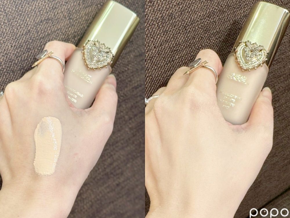 文佳瑛續任D&G Beauty全球品牌大使！公開春夏必用養膚系控油粉底、瓶身「摯愛聖心」徽章奢華又浪漫！-9