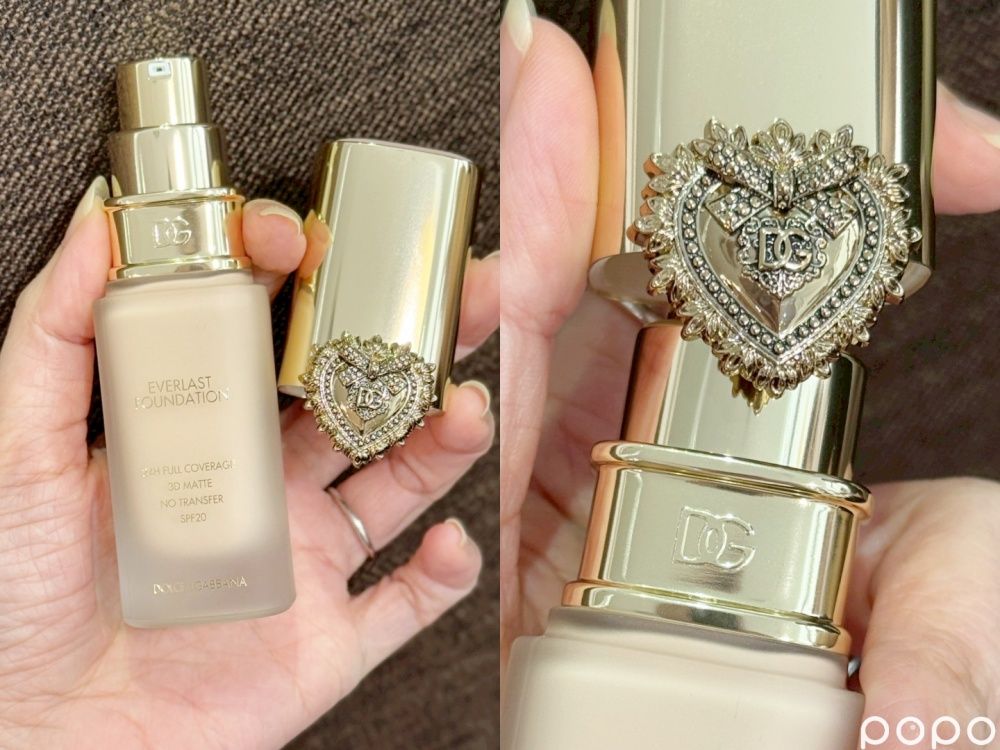 文佳瑛續任D&G Beauty全球品牌大使！公開春夏必用養膚系控油粉底、瓶身「摯愛聖心」徽章奢華又浪漫！-8