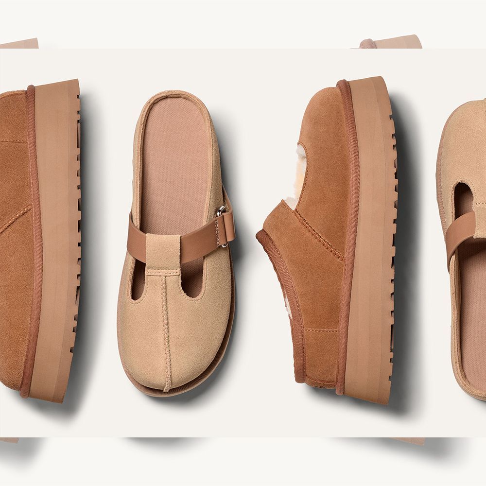 韓國女生都買了！UGG爆款「厚底木屐鞋」兩段式增高、一穿上腿看起來又細又直！-8