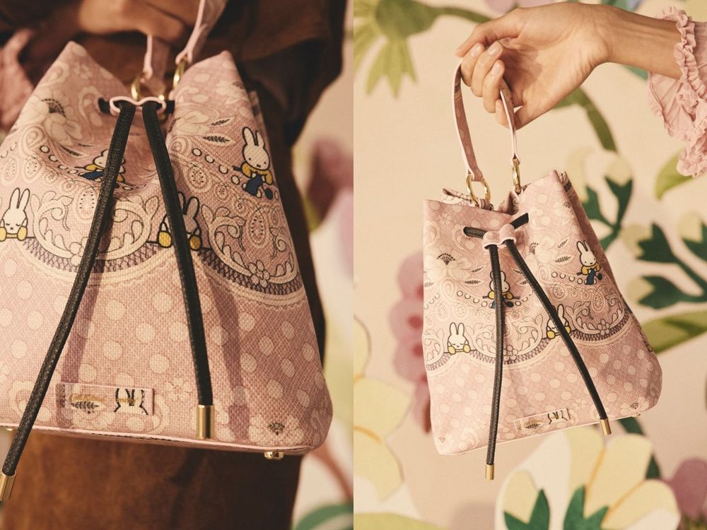 Cath Kidston和Miffy聯名啦！米飛兔收納包、兔兔卡夾可愛爆，粉絲快衝收藏！-10