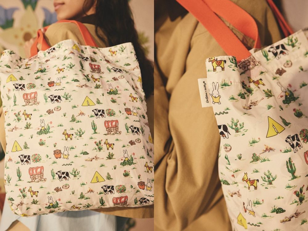 Cath Kidston和Miffy聯名啦！米飛兔收納包、兔兔卡夾可愛爆，粉絲快衝收藏！-11
