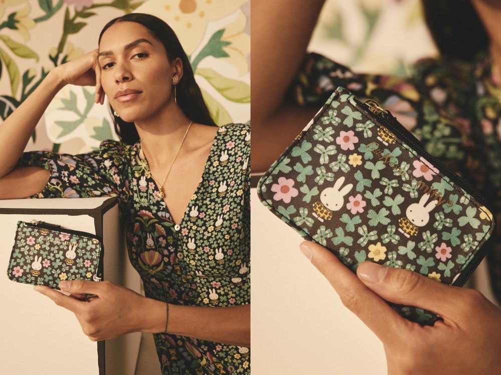 Cath Kidston和Miffy聯名啦！米飛兔收納包、兔兔卡夾可愛爆，粉絲快衝收藏！-6