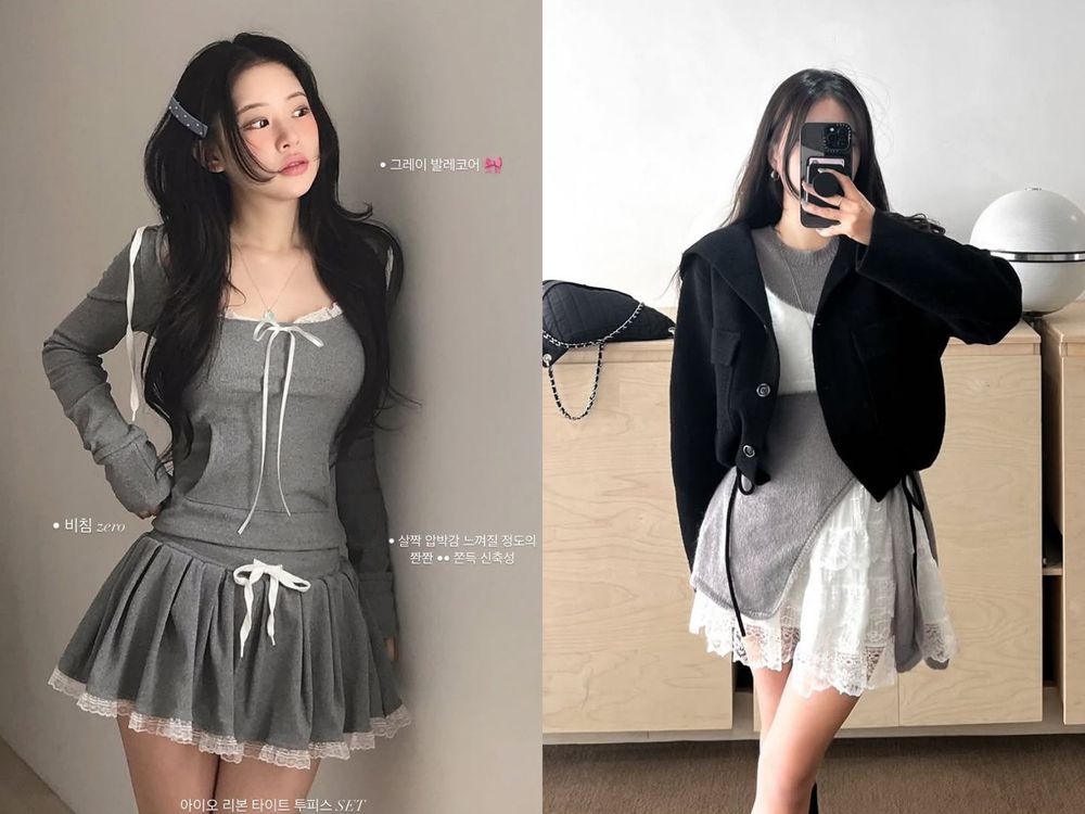 2025春夏韓國女生穿搭5大趨勢！芭蕾球鞋人腳一雙，豹紋搭配街上隨處可見！-5