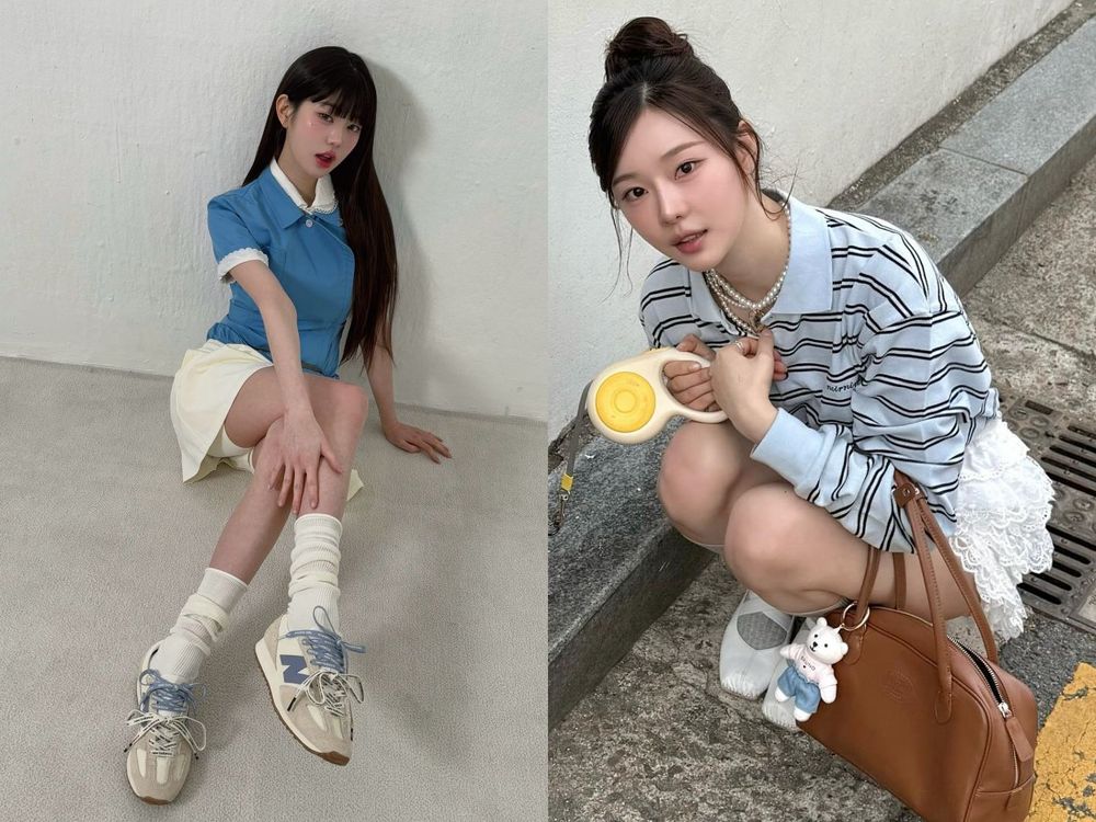 2025春夏韓國女生穿搭5大趨勢！芭蕾球鞋人腳一雙，豹紋搭配街上隨處可見！-12