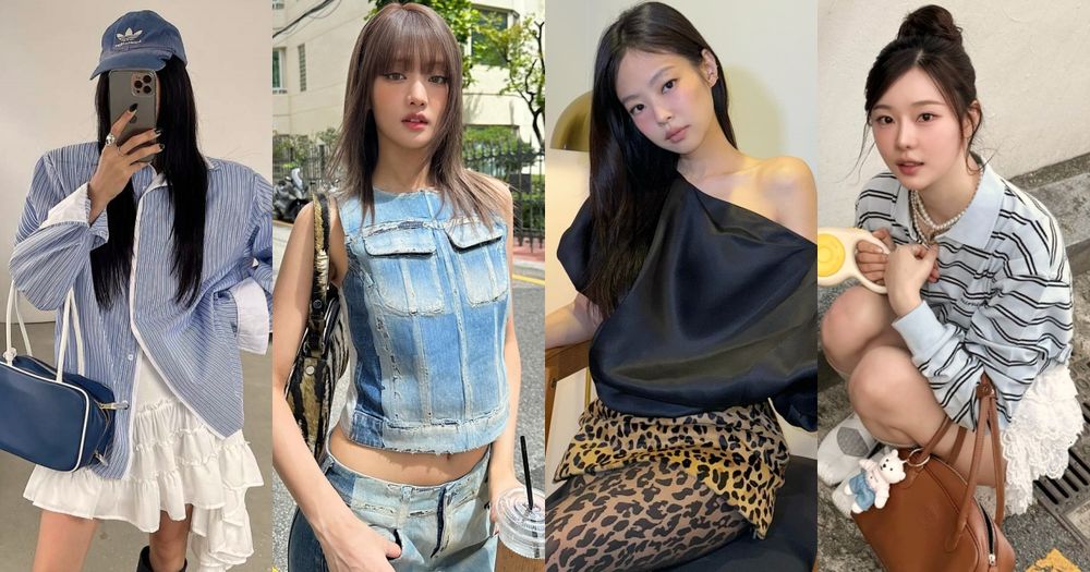 2025春夏韓國女生穿搭5大趨勢！芭蕾球鞋人腳一雙，豹紋搭配街上隨處可見！-1