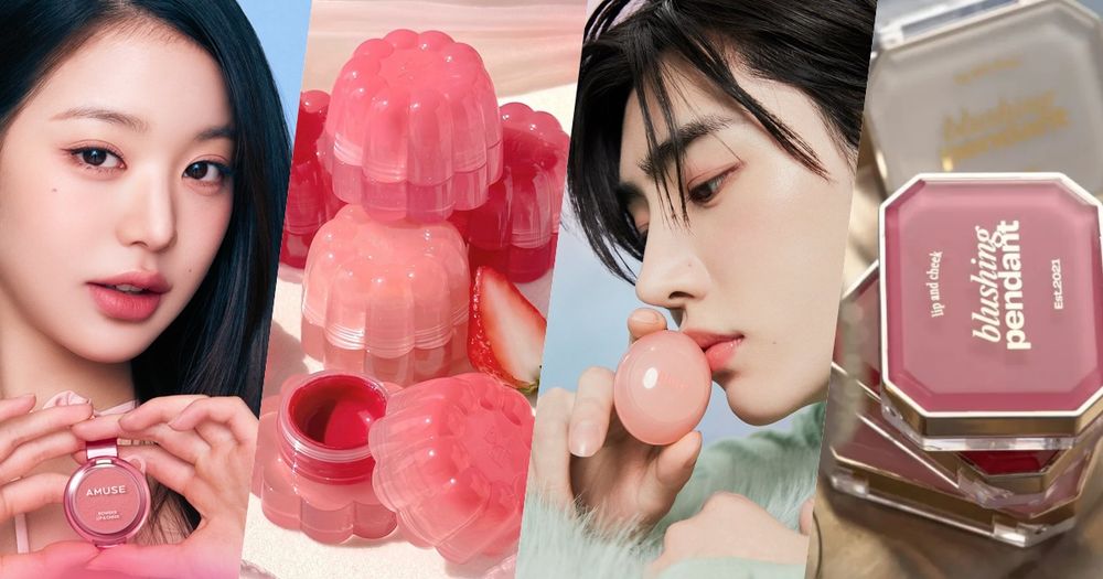 2025韓國唇頰兩用新品盤點！fwee果凍膏、AMUSE吊飾款、hince水滴球...，成訓、員瑛同款必收！-1