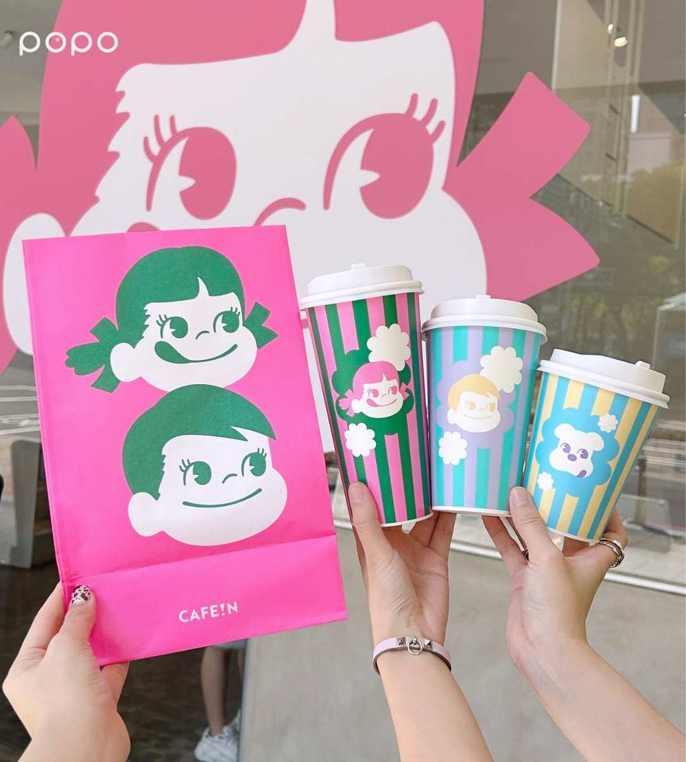 CAFE!N跟日本不二家聯名了！PEKO大臉店裝超好拍，Q翻彩色限定包裝、必買聯名周邊一次看！-17