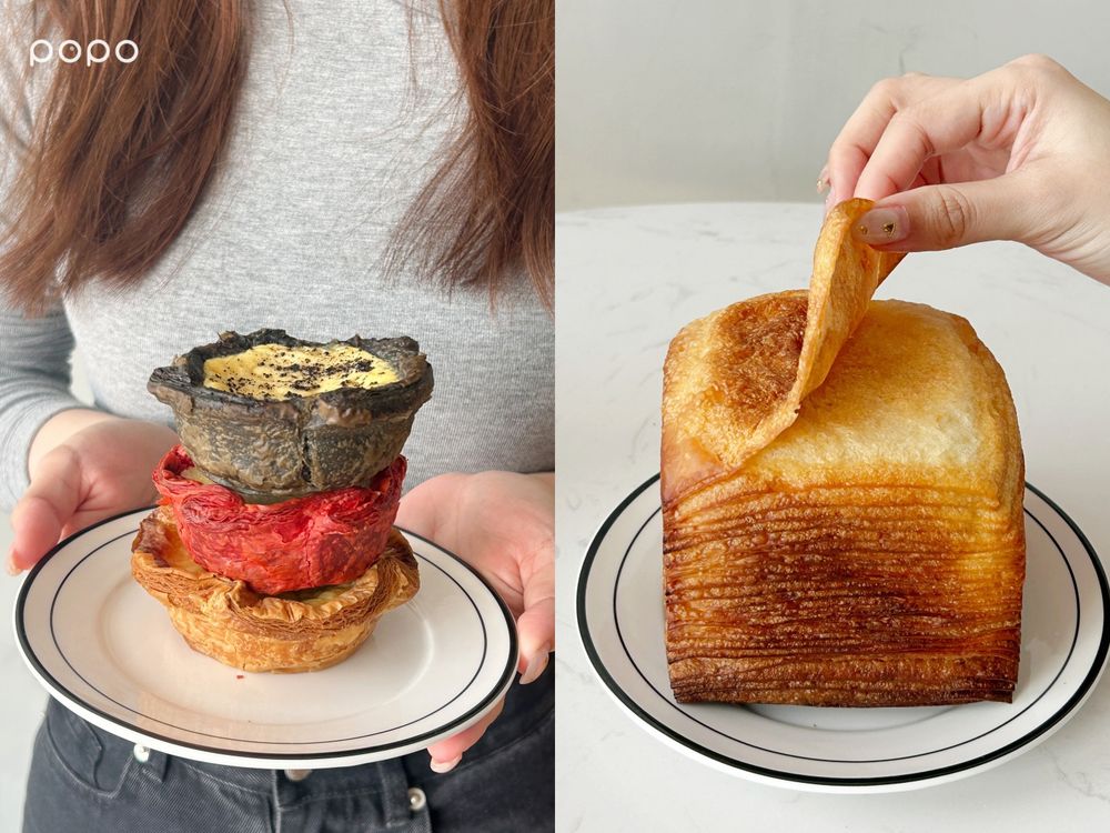 韓國超夯「爆餡可頌塔」台灣也吃得到！the Truffle Bakery快閃中山、韓妞狂打卡紙巾吐司同步開賣！-11