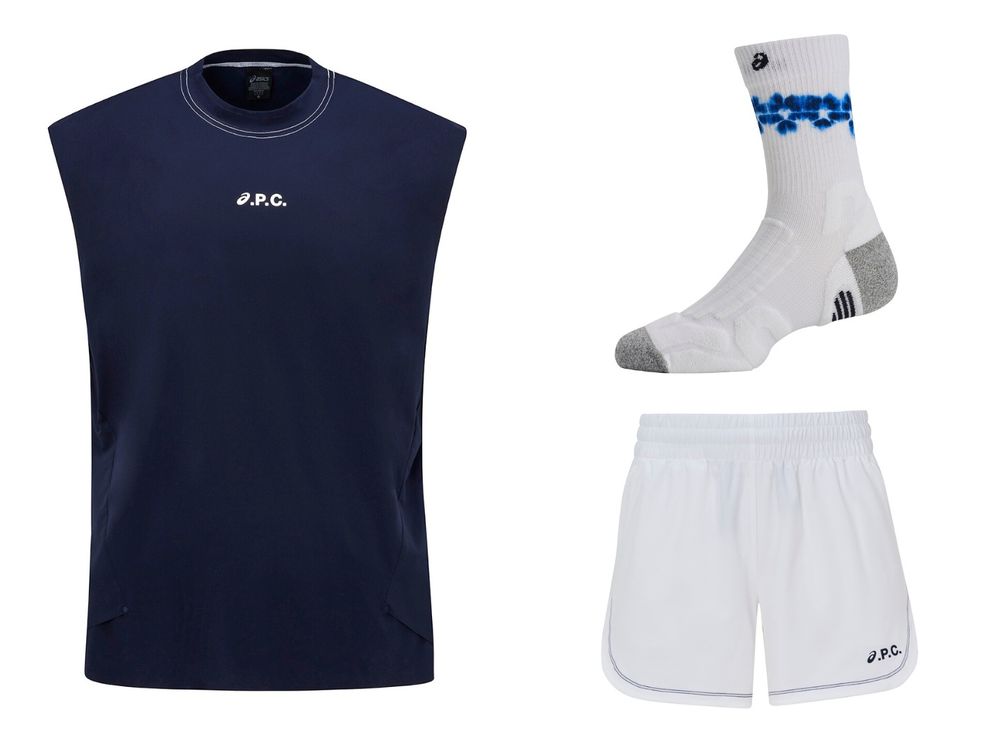 ASICS x A.P.C.聯名超強狂聯名來了！韓星最愛神鞋「KAYANO 14」錢包確定失守！-9