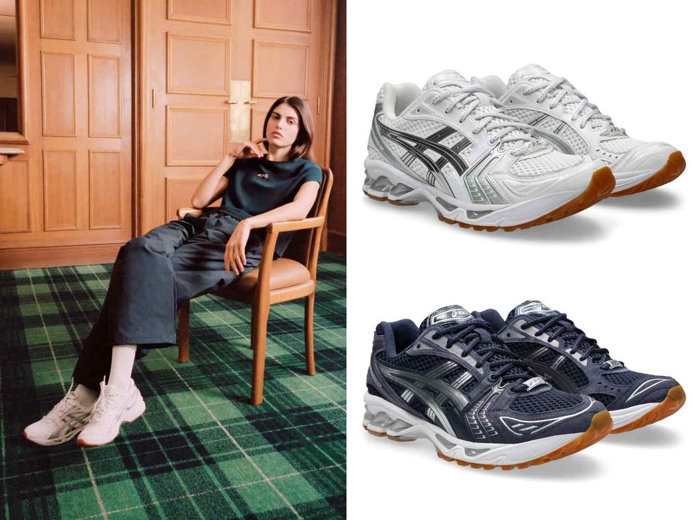 ASICS x A.P.C.聯名超強狂聯名來了！韓星最愛神鞋「KAYANO 14」錢包確定失守！-10