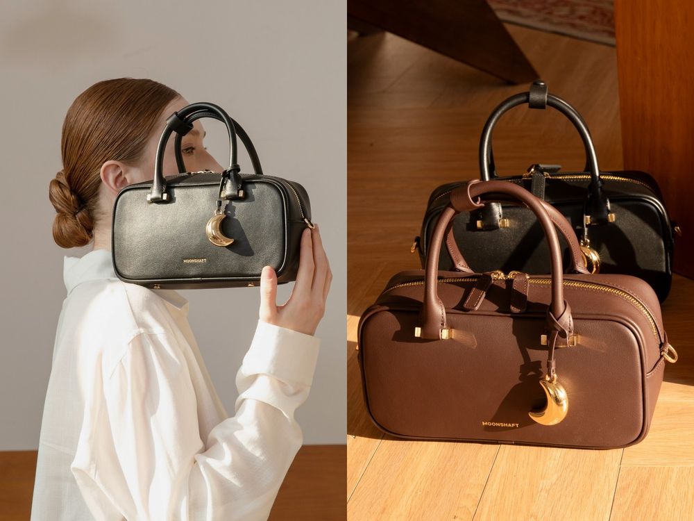 香港高質小眾包包品牌來了！IG爆紅MOONSHAFT「保齡球包、化妝箱包」小資女必買！-10