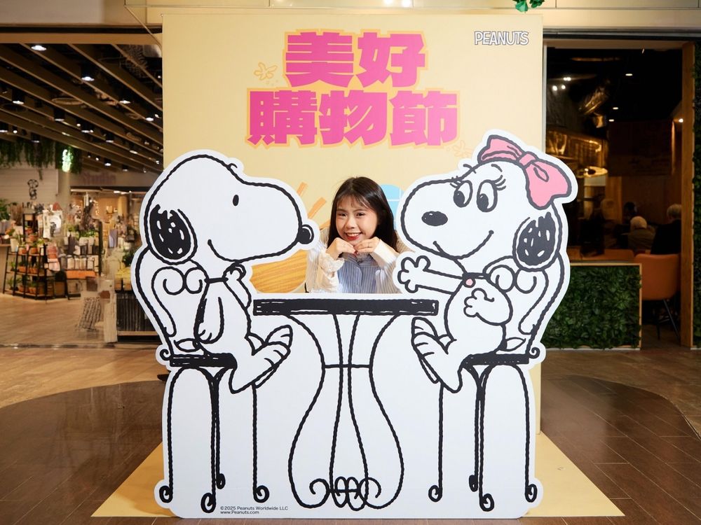史努比在中和環球百貨！超可愛「歐拉夫抱枕毯、史努比茶壺組」免費換，還有史努比快閃店讓你買到剁手！-8