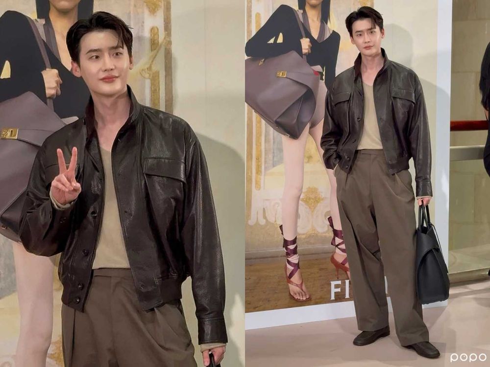 不愧是IU的男人！李鐘碩本人太帥、空降信義區FERRAGAMO活動，腿長到不可思議！-3