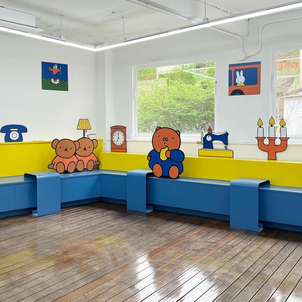 2025韓國釜山必去米飛兔咖啡廳！爆美海景+Miffy甜點飲品療癒炸、限定「魚販米飛兔玩偶」必買！-15