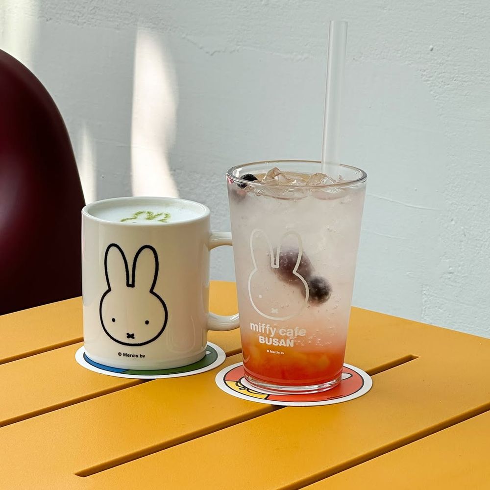 2025韓國釜山必去米飛兔咖啡廳！爆美海景+Miffy甜點飲品療癒炸、限定「魚販米飛兔玩偶」必買！-20