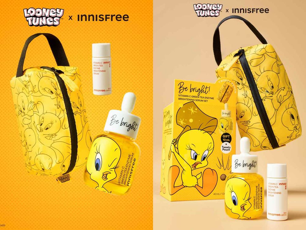 可愛爆擊！INNISFREE、《崔弟》聯名美妝開搶，買美白精華送實用化妝包、限量控油蜜粉必收藏！-8