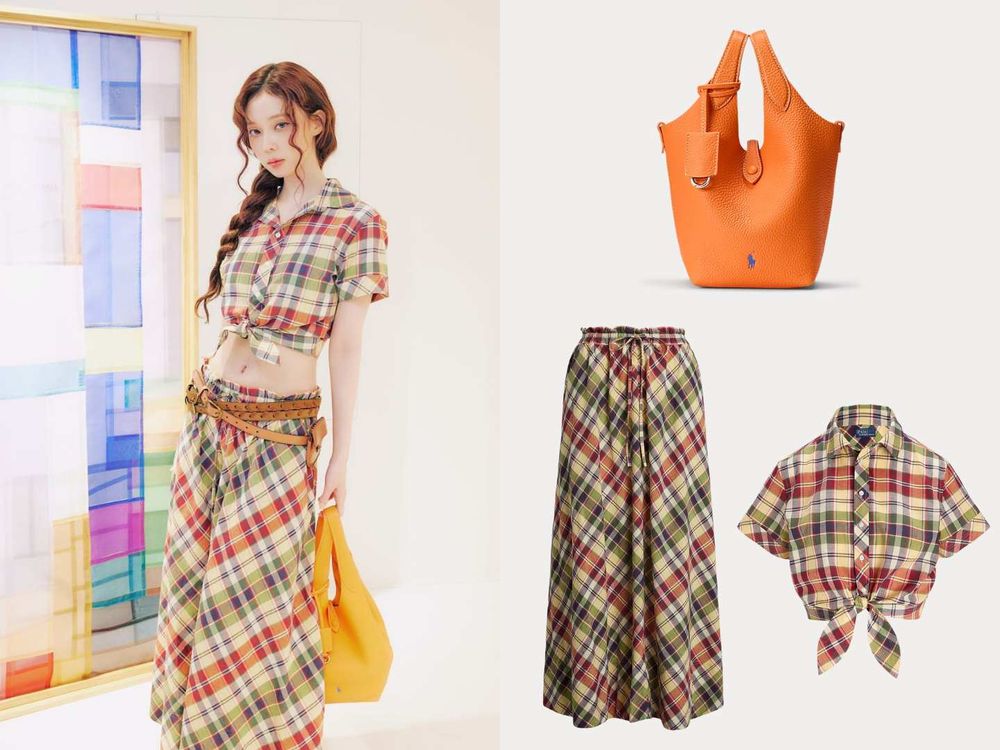 Ralph Lauren雙公主駕到！Winter金冬天、Rei直井怜美得不相上下！手拎同款「菜籃子包」一萬多甜價收！-4
