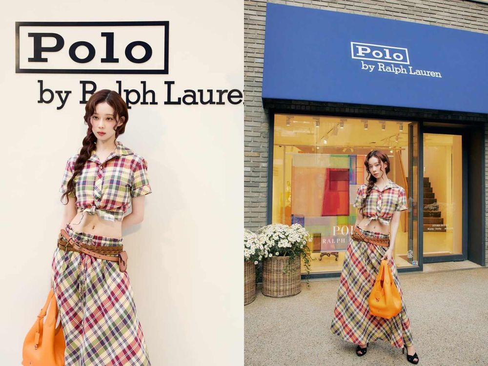 Ralph Lauren雙公主駕到！Winter金冬天、Rei直井怜美得不相上下！手拎同款「菜籃子包」一萬多甜價收！-3
