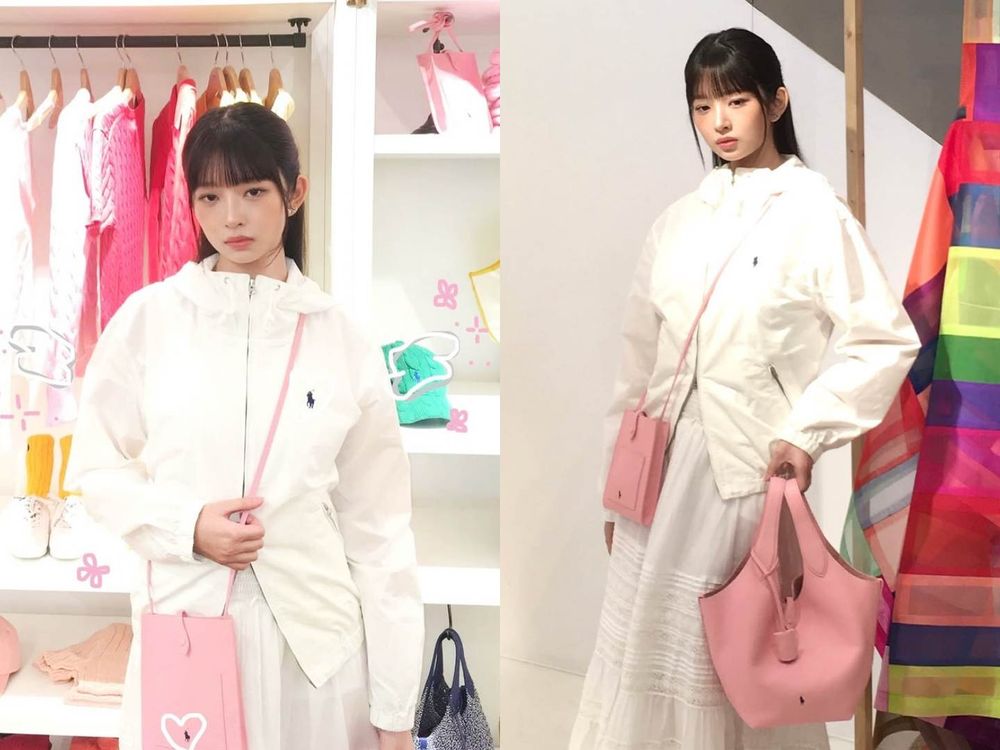 Ralph Lauren雙公主駕到！Winter金冬天、Rei直井怜美得不相上下！手拎同款「菜籃子包」一萬多甜價收！-5